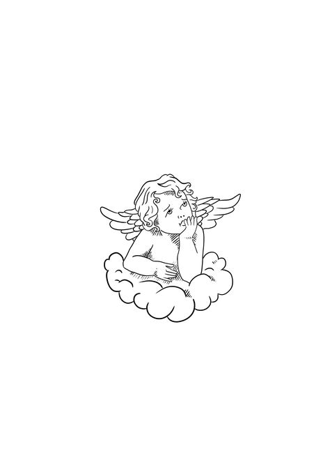 Angel With Halo Tattoo, Angel Flash Tattoo, Angel With Halo, Drawing Embroidery, Halo Tattoo, Lion Tattoo Design, Svg Ideas, Lion Tattoo, Mini Tattoos