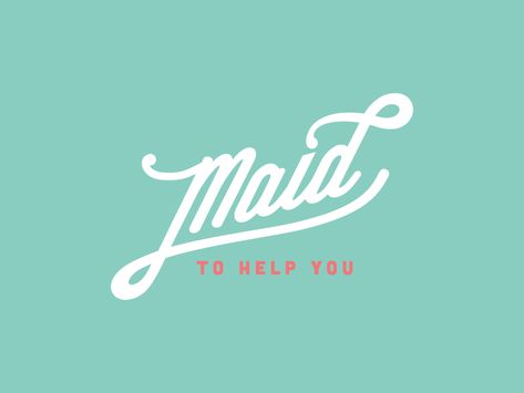 maid to help you Graphic Design Studio, Graphic Design Studios, Core Values, Toronto Canada, Logo Designs, Logo Design Inspiration, Custom Logo Design, Custom Logo, Vimeo Logo