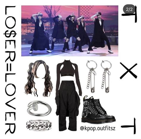 Txt Loser Lover Outfit Inspired, Txt Mv Outfits, Txt Concert Outfits Ideas, Concert Outfit Ideas Kpop Txt, Txt Concert Outfit Ideas Blue Hour, Txt Concert Outfit Ideas Temptation, Txt Concert Outfit Sweet Mirage, Txt Inspired Outfits Concert, Txt Outfits Inspired