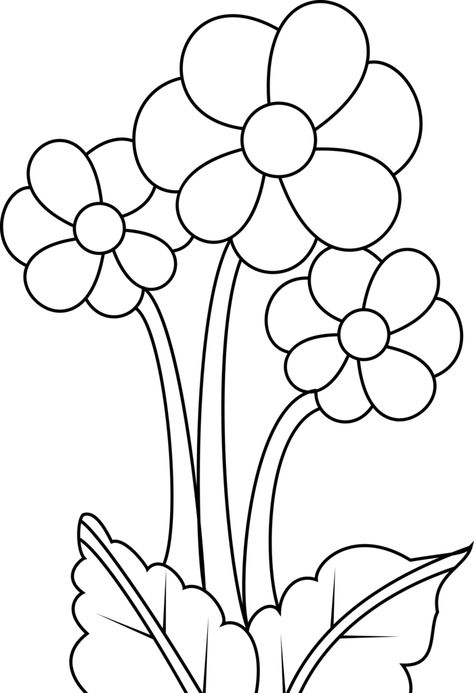 Page Background, Background Drawing, Flower Coloring Pages, Png Images, Wild Flowers, Coloring Pages, Doodles, Wall Decor, Black And White