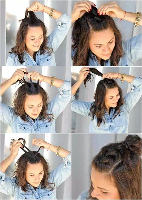 Dress Design Patterns, Penteado Cabelo Curto, Diy Hairstyles, Designer Dresses, Curly Hair Styles, Skin Care, Hair Styles, Hair, Beauty