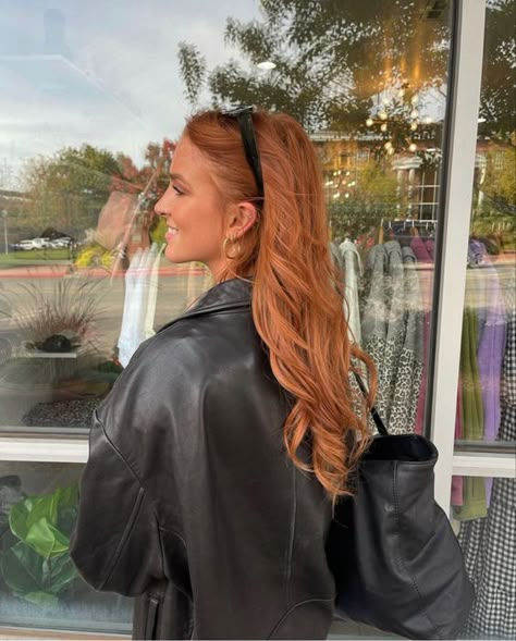 Cowboy Copper Hair, Trendy Fall Hair Color, Light Auburn Hair, Copper Blonde Hair, Cowboy Copper, Strawberry Blonde Hair Color, Red Hair Inspo, Ginger Hair Color, Hair Color Auburn