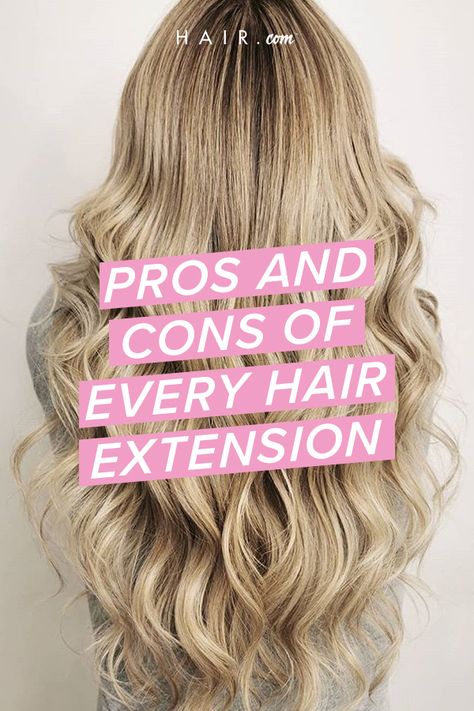 We sat down with Stephanie Nolan, model-turned-founder and CEO of XOXO Virgin Hair, to get the scoop on the pros and cons of each extension installation technique. Keep reading to find out which extensions are perfect for your hair type and lifestyle. Pros And Cons Of Hair Extensions, Weave Extensions Sew In, Weft Extensions Before And After, Hair Extensions Sew In, Keratin Tip Hair Extensions, How To Care For Hair Extensions, Babe Hair Extensions Before And After, Sew In Extensions Before And After, Sewn In Hair Extensions Styles