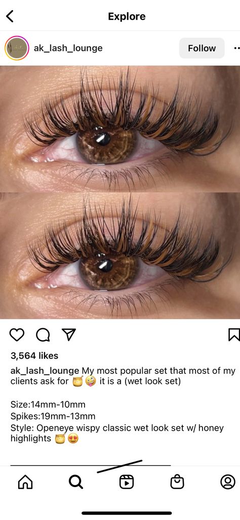 Eyelash Extensions Styles 2023, Eyelash Pattern Lashes, Brown Black Lash Extensions, How To Take Lash Pictures, Hybrid Angel Lashes, Doll Eye Vs Open Eye Lash Extensions, Brown Lashes Black Women, Wet Eyelash Look, Brown Lashes On Dark Skin