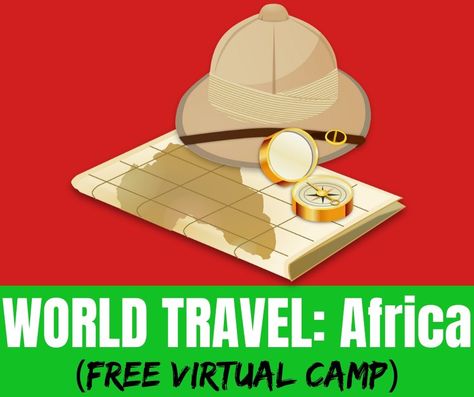 Africa Activities For Kids, Africa Lesson Plans, Teaching Map Skills, Teaching Maps, Africa House, Camp Themes, Summer Camp Themes, Geography Activities, Homeschool Geography