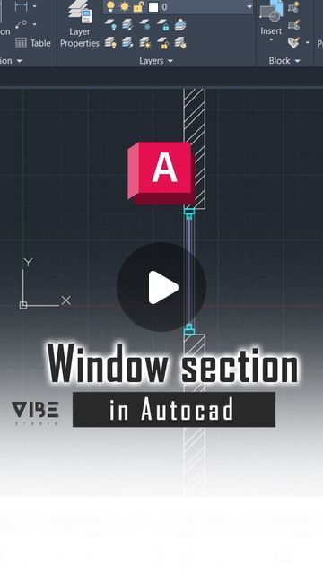 Vibe Studio on Instagram: "AUTOCAD TUTORIAL 💡  Window section in autocad.  ( yq arch ) Plug in link in the bio.  Follow for more: Instagram: @vibe_studio1  Youtube : link in bio 📍 Like/share ♥️  #architecture #design #plugin #autocad #tutorial #tutorials #reels #explore #linkinbio #youtube #vibe #studio" Follow For More Instagram, Autocad Tutorial, Youtube Link, Autocad, Follow For More, Architecture Design, Link In Bio, Arch, Architecture