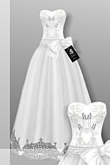 Sims 4 CC's - The Best: Wedding Dress by CrownFashion    Does anyone have in their collection? Sims 4 Wedding Dress, Sims 4 Controls, Best Wedding Dress, Die Sims 4, Sims 4 Traits, Sims 4 Teen, Sims 4 Dresses, The Sims 4 Download, Sims4 Clothes