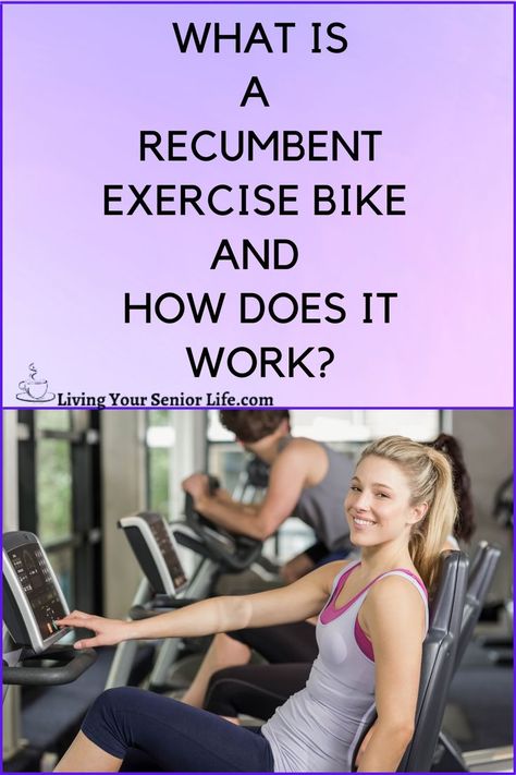 What Is A Recumbent Exercise Bike And How Does It Work? Explores The Differences Of Upright & Recumbent Exercise Bikes, their benefits, & Who They Are Good For Recumbent Bike Benefits, Recumbent Exercise Bike, Stationary Bike Workout, Bike Workout, Cycling Benefits, Spin Bike Workouts, Indoor Bike Workouts, Recumbent Bike Workout, Recumbent Bike