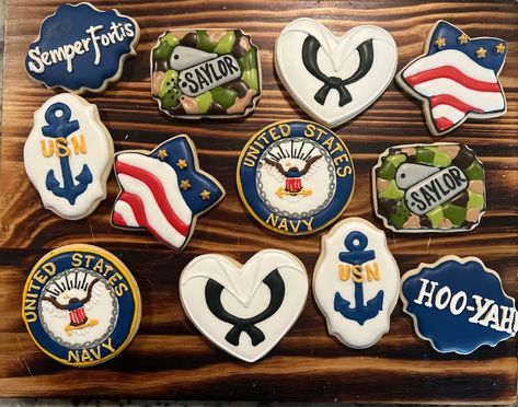 Excited to share the latest addition to my #etsy shop: Navy Cookies https://etsy.me/3pvSnHv #army #usarmy #cookies #armycookies #sugarcookies #military #violantissweettreats Navy Retirement Cookies, Us Navy Cookies Decorated, Us Navy Cookies, Navy Cookies Decorated, Navy Cookies, Us Navy Party, Military Cake, Vanilla Sugar Cookies, Date Cookies