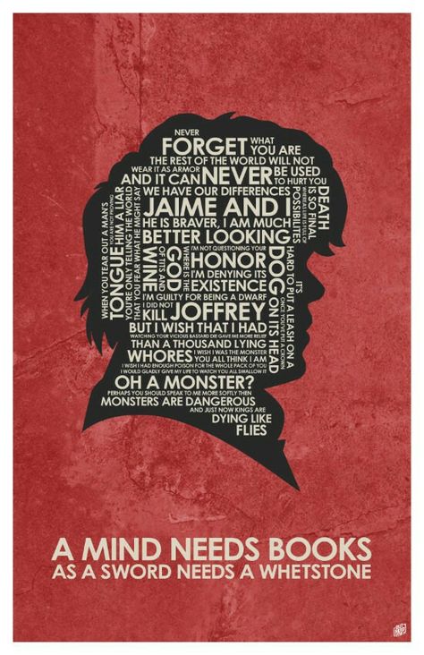 Game of Thrones - Tyrion Lannister Quote Poster By OutNerdMe Tyrion Lannister Poster, Game Of Thrones Tyrion Lannister, Lannister Quotes, Dessin Game Of Thrones, Game Of Thrones Tyrion, Game Of Thrones Instagram, Lyanna Mormont, Game Of Thrones Facts, Game Of Thrones Poster