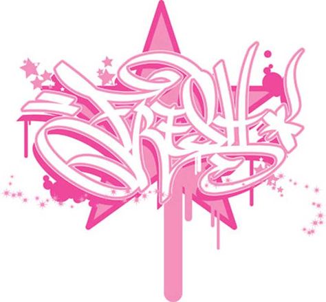 Graffiti Artwork Inspiration, Girly Graffiti, Graffiti Art Design, Y2k Graffiti, Graffiti Creator, Letters Graffiti, Alphabet Graffiti, Pink Graffiti, Graffiti Lettering Alphabet