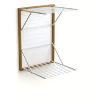 Arredamenti Italia Group Kevin Drying Rack | Wayfair.co.uk Wall Drying Rack, Wall Mounted Clothes Drying Rack, Laundry Room Drying Rack, Europe Nature, Wall Mounted Drying Rack, Wood Clothes, Drying Rack Laundry, Clothes Drying Racks, Laundry Room Design