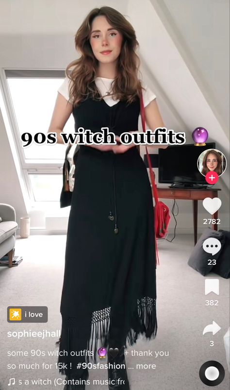 90s witchy fashion outfits Witchy Birthday Outfit, Preppy Witchy Outfits, Daily Witch Outfit, Formal Witch Outfit, Comfy Witchy Outfits, 90s Witch Aesthetic Fashion, 90’s Witch Outfits, Witchy Mom Outfits, Earthy Witchy Outfits