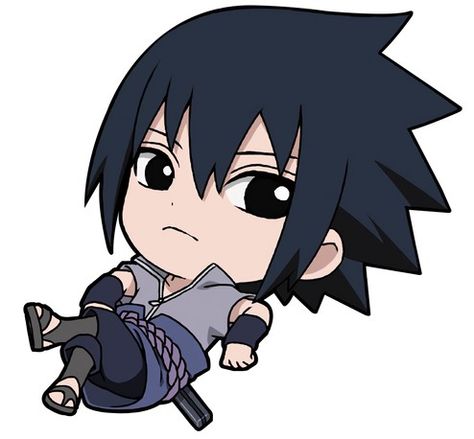 Chibi Naruto Characters, Sasuke Chibi, Sasuke Icon, Naruto Chibi, Naruto Sd, Sasuke Uchiha Shippuden, Chibi Wallpaper, Naruto Drawings, Anime Printables