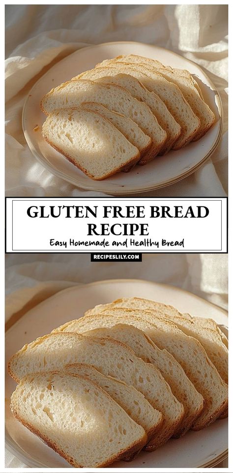 I can't wait to share this simple and healthy gluten-free bread recipe with you! It's a game changer for anyone looking to enjoy homemade bread without the gluten. Perfectly fluffy, with a lovely crust, it’s great for sandwiches or just toasted with butter. Let’s make baking joyfully delicious and accessible! Homemade Bread Almond Flour, Caputo Gluten Free Bread, Gluten Free Bread Recipe Bobs Red Mill, Gluten Free Bread Maker Recipes Easy, Homemade Gluten Free Bread Recipes, Bobs Red Mill 1 To 1 Bread Recipes, Keto Sandwich Bread Recipes, Best Gluten Free Bread Machine Recipes, Gluten Free Yeast Bread Recipes