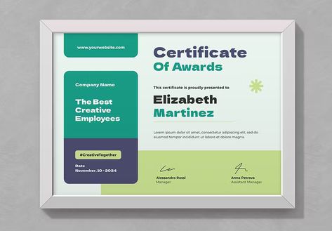 Certificate Design Aesthetic, Certificate Design Ideas, Modern Certificate Design, Certificate Designs, Certificate Layout, Certificate Award, Training Certificate, Certificate Design Template, Tech Aesthetic