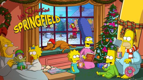 Splash Screen, The Simpson, Retro Cartoons, Graphic Tee Design, Christmas Cartoons, The Simpsons, Lisa Simpson, Bart Simpson, Comic Book Cover