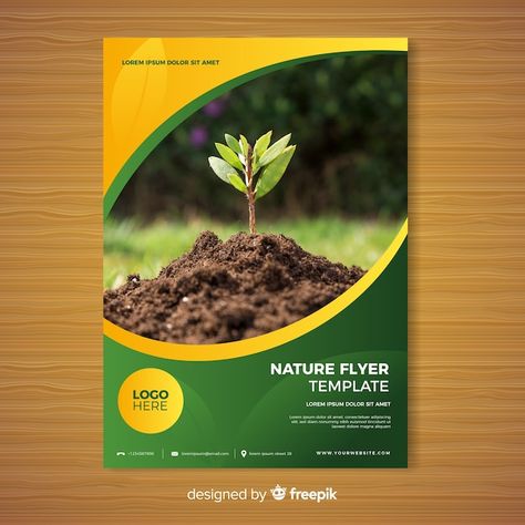 Nature Brochure, Book Cover Design Ideas, Brochure Design Ideas, Leaflet Template, Book Cover Page Design, Book Cover Page, Brochure Design Layout, Vector Nature, Book Cover Design Inspiration