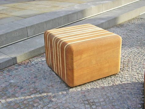 Landscape Seating, Ancoats Manchester, Landscape Furniture, Cube Seat, Urban Furniture Design, Italian Furniture Design, Upcycled Furniture Diy, Exterior Furniture, Furniture Logo