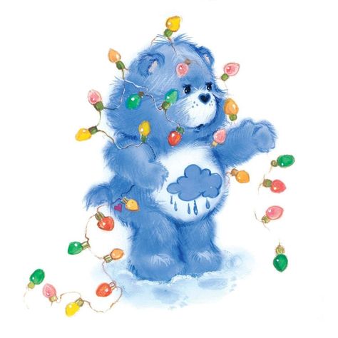 grumpy bear Care Bears Vintage, Care Bears Cousins, 80s Cartoons, Rainbow Brite, American Greetings, Arte Fantasy, Care Bear, Jolie Photo, Care Bears