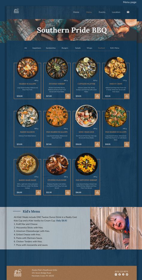 Restaurant Menu Design Website, Digital Menu Design Ideas, One Page Menu Design, Appetizer Menu Design, Restaurant Menu Design Layout, Menu Design Website, Restaurant Menu Design Ideas, Digital Menu Design, Website Menu Design