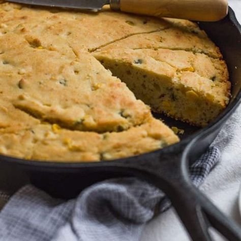 Masa Cornbread Recipe, Masa Cornbread, Masa Harina Cornbread, Pickled Jalapenos, Skillet Cornbread, Pickled Jalapeño, Cornbread Recipe, Pickling Jalapenos, Canned Corn