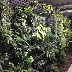 Vertical Garden Pots, Vertical Garden Wall Planter, Vertical Garden Planters, Wall Fence, Vertical Garden Wall, Vertical Garden Diy, Vertical Planter, Walled Garden, Wall Garden