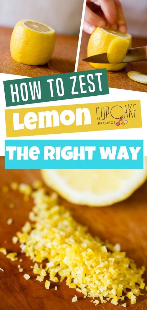 The easiest way to zest a lemon isn't the best way. Learn how to zest a lemon for maximum flavor! How To Make Dried Lemon Zest, How To Store Lemon Zest, Things To Use Lemons For, Lemon Zest How To, What Is Lemon Zest, How To Zest A Lemon Without A Zester, How To Make Lemon Zest, What To Do With A Lot Of Lemons, How To Freeze Lemons