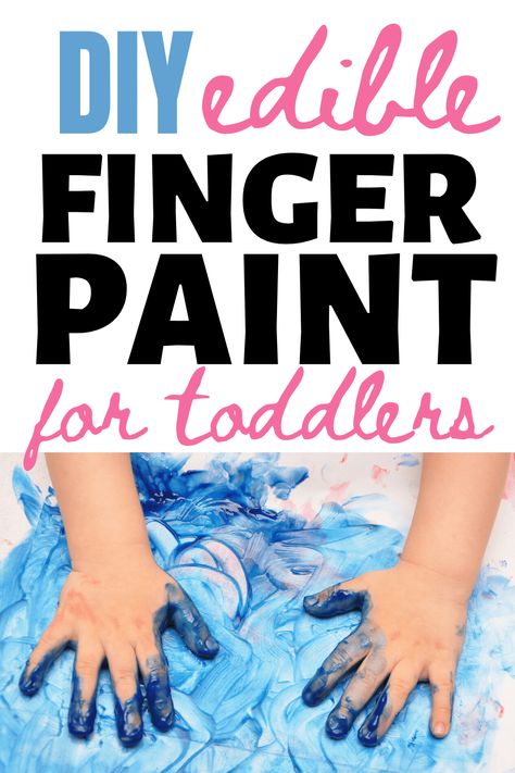 Cheap and Easy Finger Paint Recipe - Eat, Drink, and Save Money Diy Watercolor Paint, Finger Paint Recipe, Finger Painting For Toddlers, Baby Safe Paint, Homemade Finger Paint, Finger Painting For Kids, Paint Recipe, Homemade Paint, Diy Edible