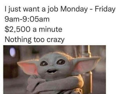 Funny Merry Christmas Memes, Co Worker Memes, Memes About Work, Clean Funny Memes, Yoda Quotes, Positive Memes, Motivational Memes, Yoda Funny, Funny Minion Quotes