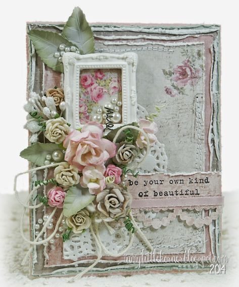 Kathy Montgomery: In My Little Korner: Be Your Own Kind of Beautiful... - 8/5/25 Shabby Chic Porch, Shabby Chic Desk, Shabby Chic Cards, Shabby Chic Living, Decor Shabby Chic, Shabby Chic Bathroom, Shabby Chic Crafts, Shabby Chic Diy, Vintage Crafts