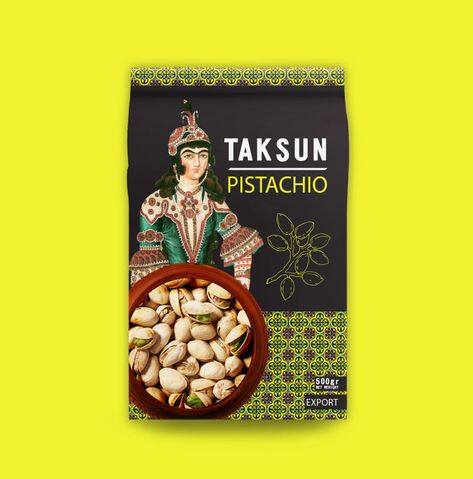 (2) Pistachio – Taksun – Packaging Of The World Pistachio Logo Design, Pistachio Packaging Design, Pistachio Packaging, Pistachio Nuts Aesthetic, Pistachio Tree, Pistachio Shell, Snacks Packaging, Raw Pistachios, Fruit Packaging