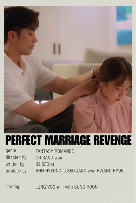 follow me on insta @nghtdrivess (dm for request) Perfect Marriage Revenge Kdrama Poster, Perfect Marriage Revenge, Kdrama Poster, Foreign Film, Asian Drama, Perfect Marriage, Drama Movies, Minimalist Poster, Movies Showing