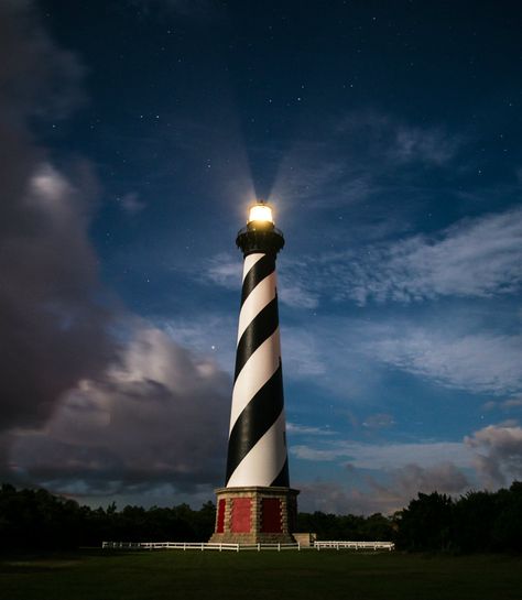 Cape Hatteras National Seashore, Cape Hatteras Lighthouse, Hatteras Lighthouse, Lighthouse Tattoo, Lighthouse Photos, Lighthouse Pictures, Cape Hatteras, Beacon Of Light, National Park Service