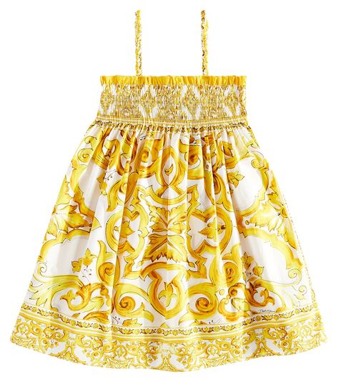 Printed cotton poplin dress in yellow - Dolce Gabbana Kids | Mytheresa Satin Ballet Flats, Versace Kids, Cotton Poplin Dress, Royal Babies, Dolce And Gabbana Kids, Dolce Gabbana Dress, Poplin Dress, Dolce E Gabbana, Boys Baby