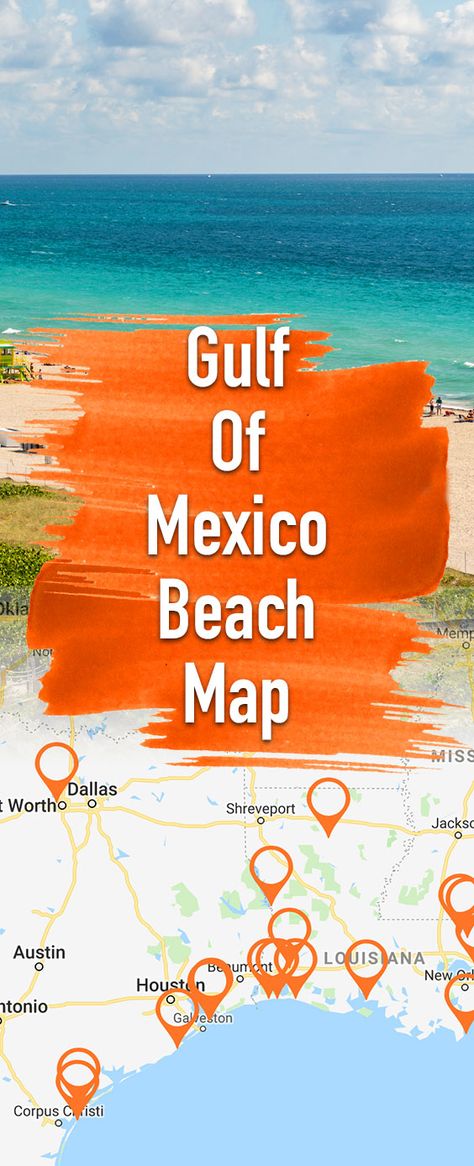 Map of the best US beaches of the Mexican Gulf! Alabama, Louisiana, Texas, Florida, Mississippi! #beach #beachvacation #gulfcoast #gulfofmexico #beaches #beachmap #south Gulf Of Mexico Beaches, Louisiana Beaches, Best Us Beaches, Mexico Lifestyle, Florida Gulf Coast Beaches, Tahiti Resorts, Louisiana Vacation, Beach Photography Friends, Caribbean Islands Vacation