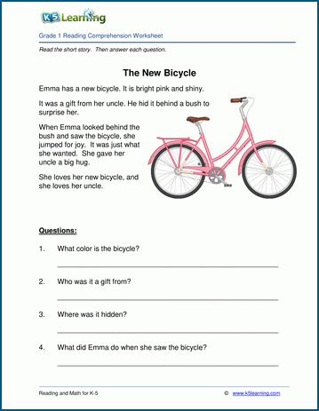 Free printable first grade reading comprehension worksheets | K5 Learning Story And Questions Worksheet, Small Comprehension For Class 1, Comprehensive Reading Worksheets, Picture Comprehension For Class 1, Grade 5 Reading Comprehension Worksheets With Questions, Grade 1 Reading Worksheets, English Passage Comprehension, Comprehension Passage Class 4, Comprehension Passage For Class 5