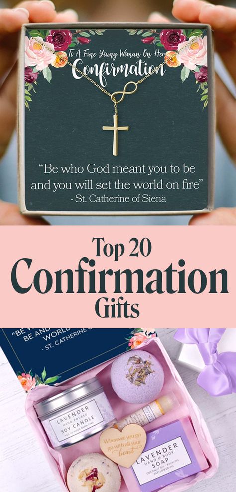 Confirmation Sponsor Gifts Catholic, Diy Confirmation Gifts, Confirmation Sponsor Asking Ideas, Confirmation Gifts For Teenage Girl, Confirmation Gifts For Girls Catholic, First Communion Dresses Catholic Simple, Confirmation Gift Ideas Girl, Conformation Dresses Catholic, Confirmation Party Ideas Catholic