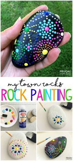 We put together some of the most creative and adorable Rock Painting Ideas for Kids. Paint and get rocks ready for your My Town Rocks rock hunt! Rock Painting Ideas For Kids, Painting Ideas For Kids, Painted Rocks Kids, Painted Rock Ideas, Rocks Painted, Painted Rocks Diy, Rock Painting Ideas Easy, Paint Rock, Rock Painting Designs