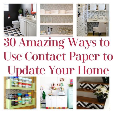 Hello, DIYers! Do you have the itch to do some re-decorating projects around your home but your bank account is not cooperating? Enter: contact paper! This durable and easy to place material can help turn your existing furniture, home goods, or features into something totally different! If you’re ambitious, give your countertops and floor a […] The post 30 Amazing Ways to Use Contact Paper to Update Your Home appeared first on DIY Projects by Big DIY Ideas. Contact Paper Ideas, Beer Bottle Chandelier, Bottle Chandelier, I Heart Organizing, Boho Ideas, Dresser Tv Stand, Dining Room Hutch, Walnut Dresser, Update Your Home