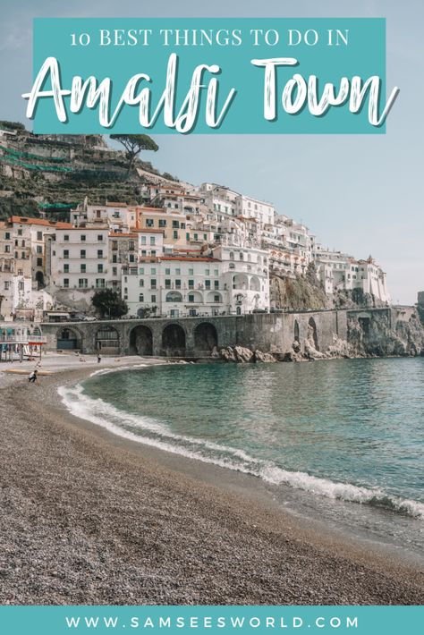 10 Best Things to do in Amalfi Town Town Of Amalfi Italy, Amalfi Town Italy, Amalfi Town, Things To Do In Amalfi, Amalfi Coast Towns, Amalfi Coast Itinerary, Path Of The Gods, 1 Day Trip, Amalfi Italy