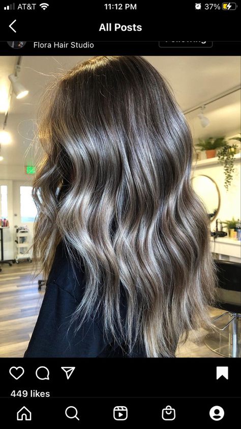 Beige Babylights Brunette, Dorit Hair Color, Smokey Brunette Hair Balayage, Sandy Beige Hair, Icy Babylights, Sandy Beige Balayage, Sandy Brown Hair With Highlights, Brown Short Hair With Highlights, Frosty Brunette