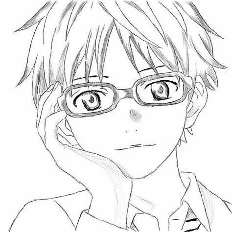 Genius pianist from your lie in April Kousei Arima #animedrawing #animeboys #animeart #animesketch #anime #shigatsuwakiminouso #yourlieinapril #kouseiarima #arimakousei Your Lie In April Kousei, Kousei Arima, You Lie In April, Arima Kousei, Kaori Miyazono, April Art, Best Anime Drawings, Your Lie In April, Human Drawing