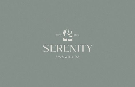 SERENITY Serenity Logo, Finding Inner Peace, Branding Graphic Design, Mental Wellbeing, Wellness Spa, Adobe Indesign, Photoshop Adobe, Graphic Design Logo, Design Logo