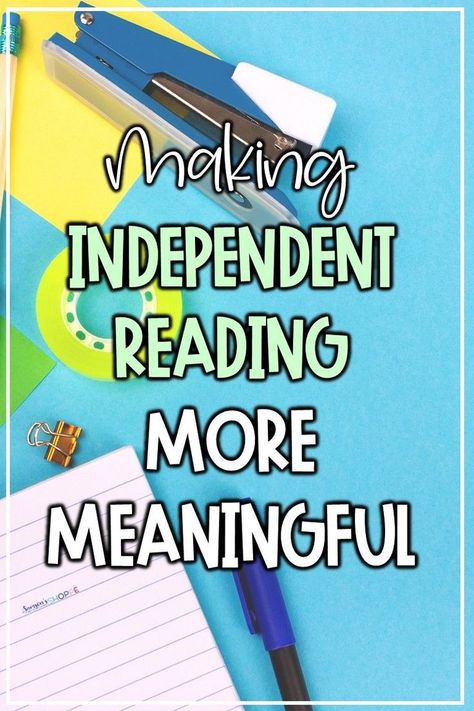 Learn how to make make novel studies and independent reading more meaningful in your upper elementary classroom! This post shares reading strategies and tips for teachers. Students in 4th, 5th, and 6th grade are more engaged in guided and independent reading when given choice, authentic books and assignments, and the opportunity to make connections with the text! Classroom Expectations Poster, Independent Reading Activities, Elementary Reading Comprehension, Teach Spelling, Reading Printables, Reading Response Activities, Tips For Teachers, Literature Lessons, Classroom Charts