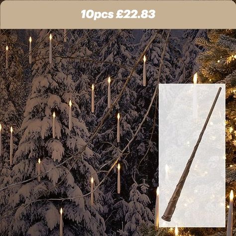 Noma Magic Candles with Wand Remote : Battery : 10x Hanging Candles : White : 1021100 £22.83 Yule Witch, Railing Outdoor, White Floating Candles, Magical Movies, Make Christmas Magical, Floating Led Candles, Many Candles, Magic Candles, Flower Ceiling