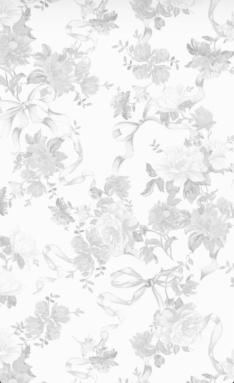 Grey Background Aesthetic, Grey Wallpaper Ipad, Grey Floral Background, Simplistic Wallpaper, Flower Background Images, Beautiful Wallpapers For Iphone, Bow Wallpaper, Blue Wallpaper Iphone, White Artwork