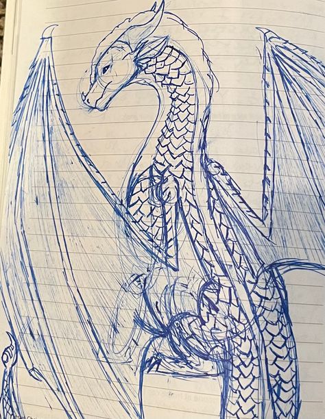 #wof #dragon #sketch Dragon Art Realistic, How To Draw Wof Dragons, Wof Dragon, Fire Sketch, Pinterest Artists, Dragon Drawings, Dragon Stuff, Wings Of Fire Dragons, Sketching Ideas