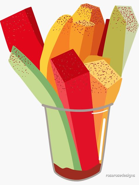 "Fruit in a Cup with Tajin" Sticker by rosarosedesigns | Redbubble Fruit Cup With Tajin, Fruit In A Cup, Mexican Fruit Cups, Mexican Fruit, Fruit Cup, Stickers Ideas, Fruit Cups, New Business Ideas, Emoji Stickers