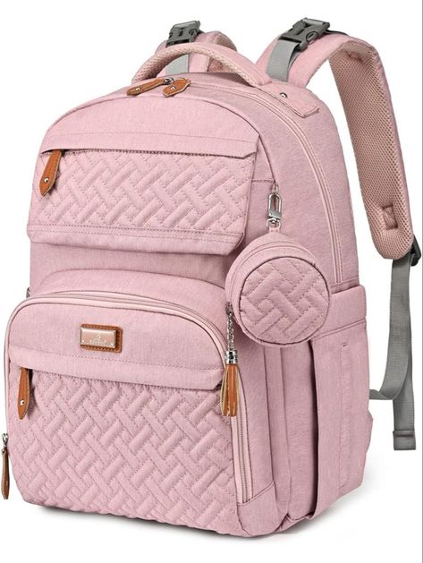 Diaper Bag Backpack, BabbleRoo Unisex Baby Bags with Changing Pad, Pacifier Case & Stroller Straps, Multifunction Waterproof Travel Back Pack for Boys Girls (Pink) Pacifier Case, Best Diaper Bag, Waterproof Travel Bag, Stroller Straps, Mom Bags, Baby Changing Bags, Changing Bag, Baby Diaper Bags, Diaper Bag Backpack